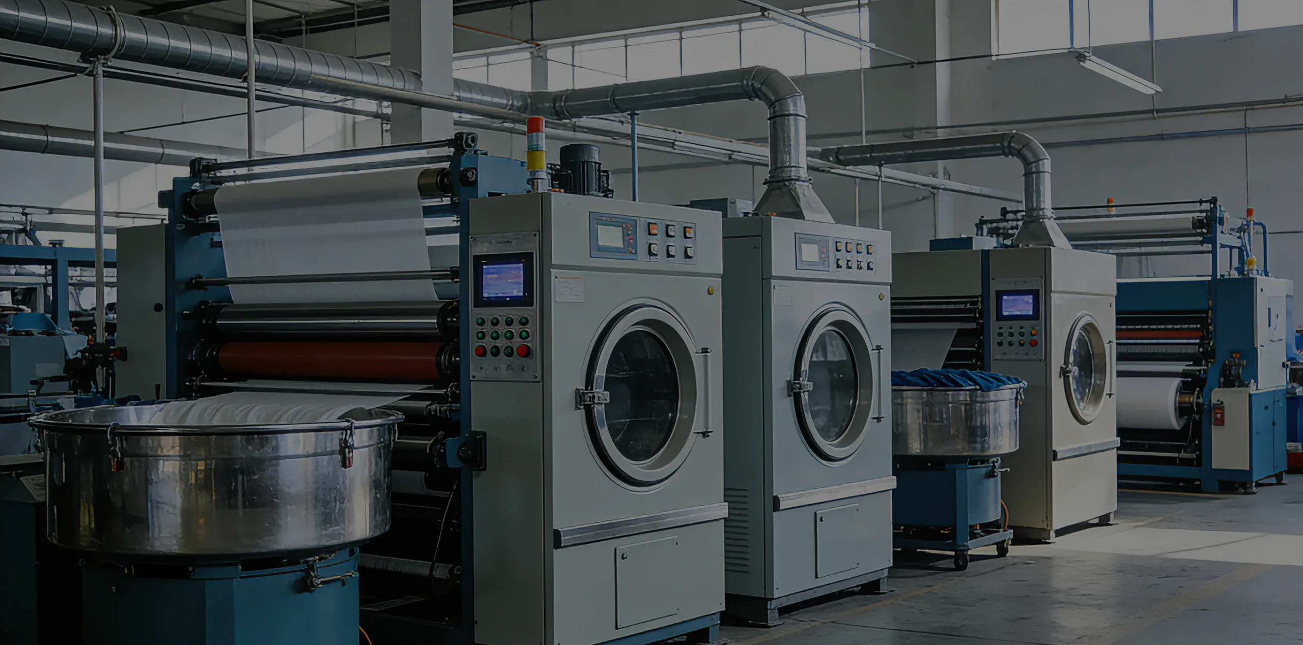 Dyeing & Finishing Machine banner
