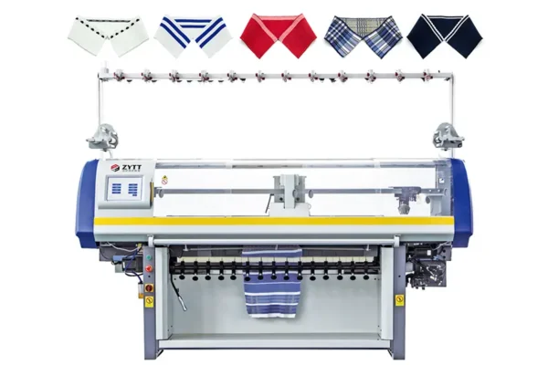 ZYTT-1132 Full Jacquard Collar Knitter
