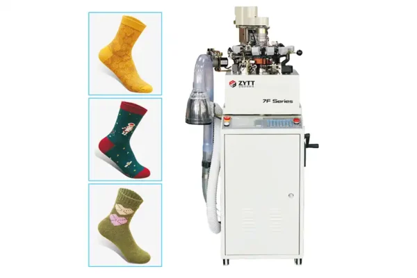 ZYTT 7F 3.75 Sock Machine for Plain & Terry Socks
